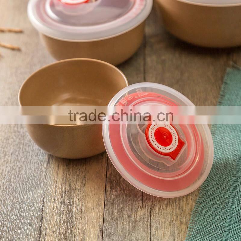 Modern Style unbreakable wholesale Soup Bowl With Lid