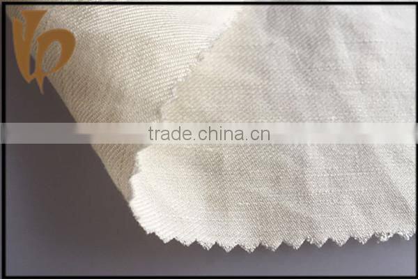 new product spandex linen tencel yarn fabric for garments