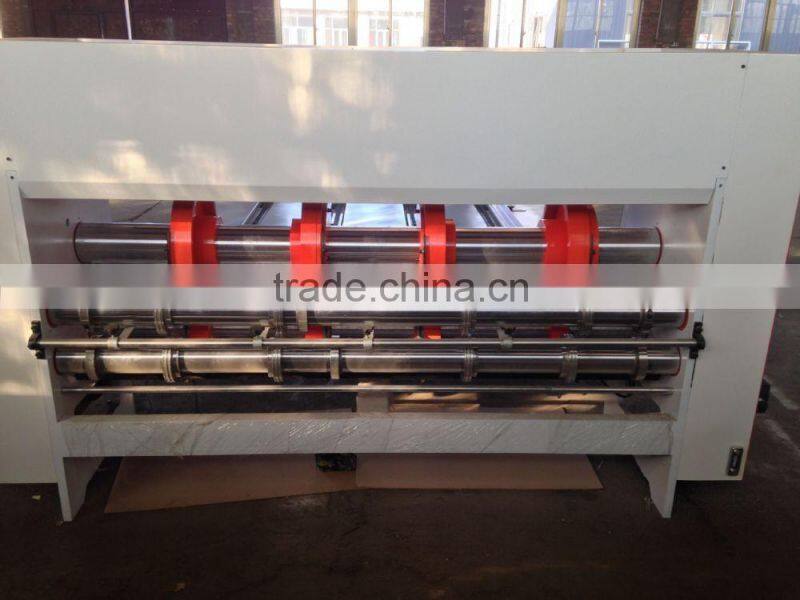 electric driver type semi automatic Rotary carton box slotter