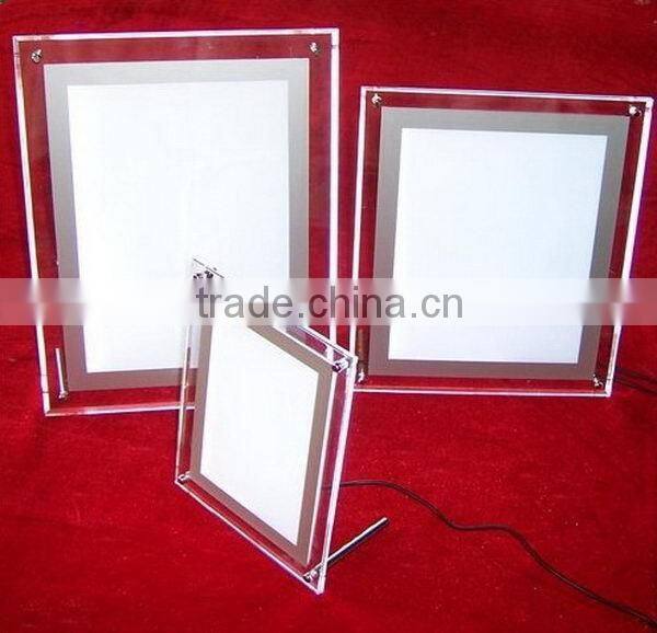 Economic useful acrylic led sign display shenzhen