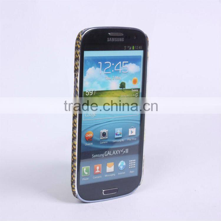 SX004-5 Carbon Fiber patterns Samsung i9300 cell phone case