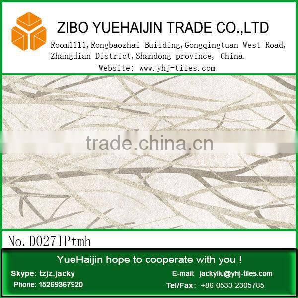 Digital inkjet dark grey matt ceramic wall tiles