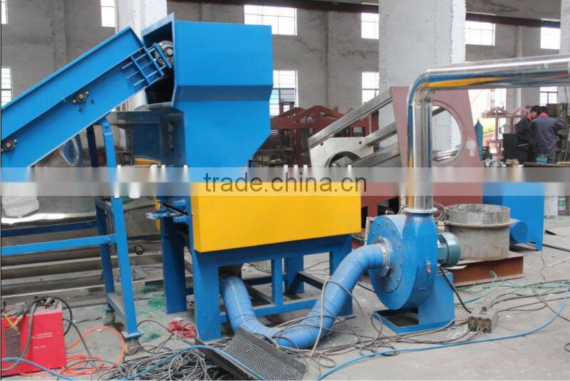 Waste plastic film crusher machine