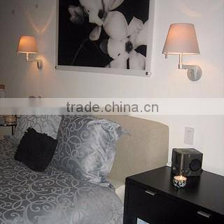 decorate indoor wall light wall lights for home cloth shade lamp