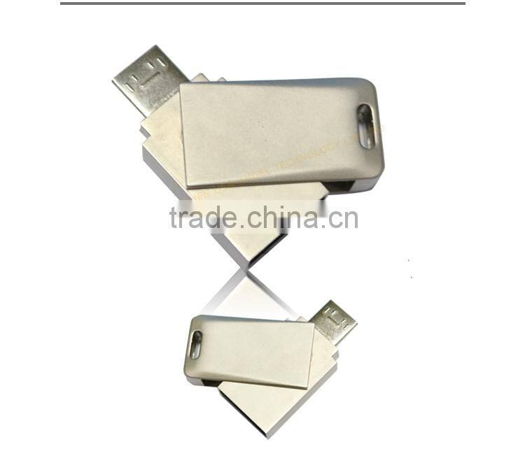 OTG 2.0 usb flash drives,Swivel High Speed Flash Drive 32G USB OTG Memory Sticks