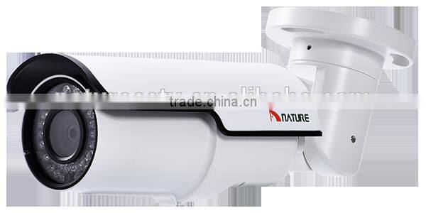 2.0 Megapixel Starlight IP CCTV Bullet Camera with Varifocal Lens, POE, IP66 for Outdoor / Indoor Use