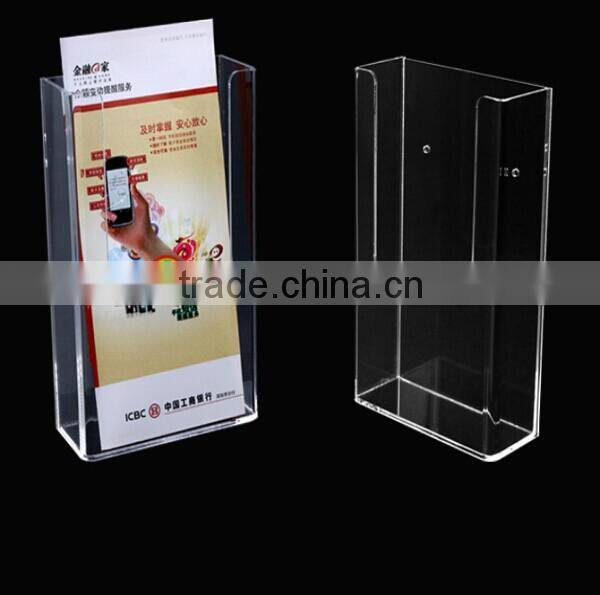 Fashion acrylic magazine display stand