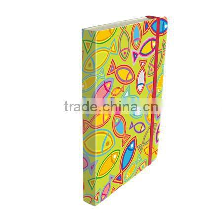 waterproof fabric cover notebook white paper rotary notebook
