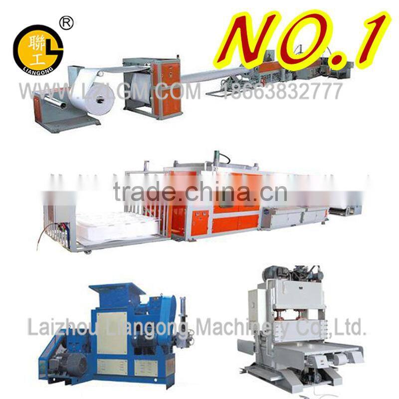 Fast-food containers Vacuum Forming production line/thermal forming machine