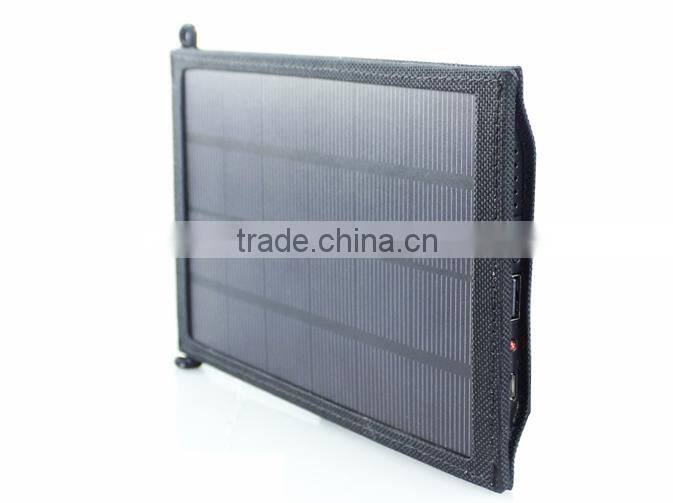 Best price outdoor mini portable folding solar power bank charger for cell phone