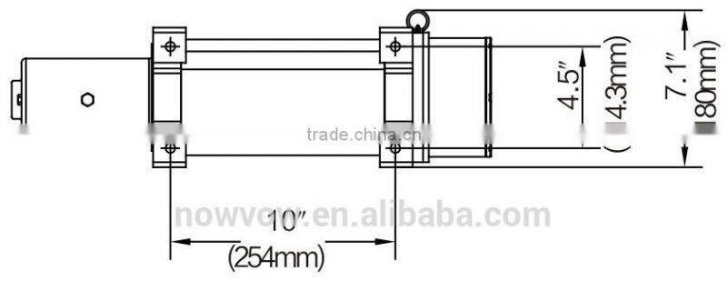 12v electric winch, portable electric winch