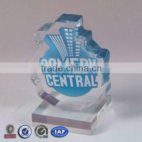 Acrylic Paperweight With Hourglass Made In China