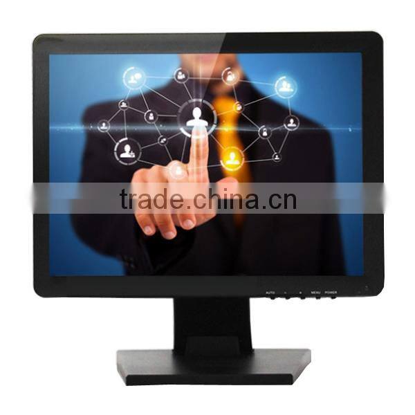 1024x768 resolution 15" touch screen LCD monitor