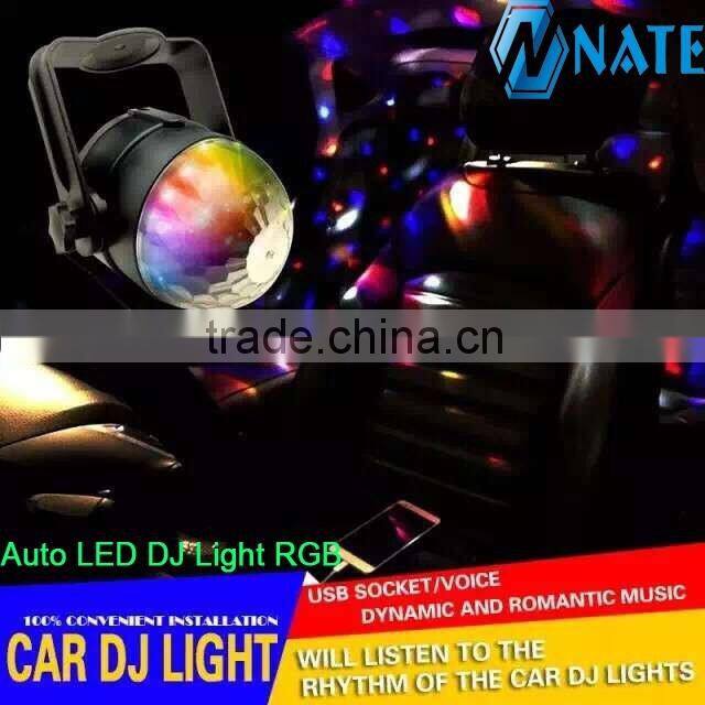 China Wholesale LED RGB crystal magic ball With USB Port KTV DJ Club Holiday Family Party Lighting
