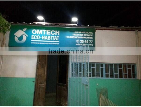 Protable billboard solar lights with solar panel home warehouse light (JR-PB001)