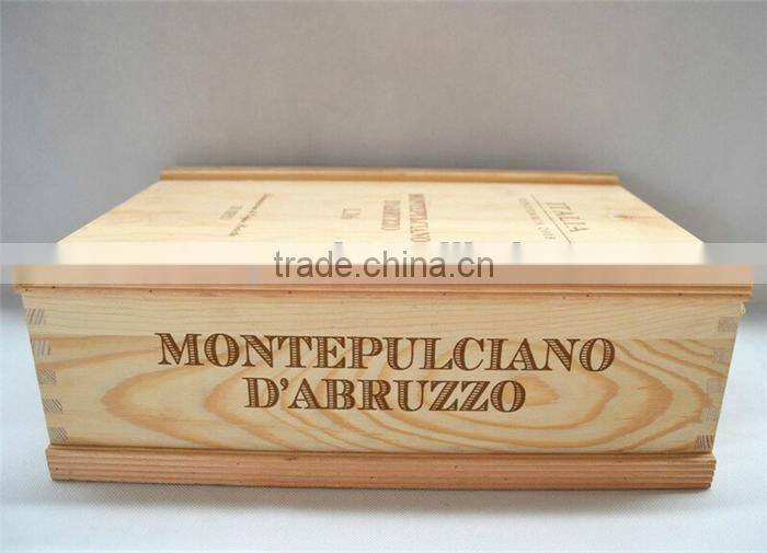 professional squre custom wood box