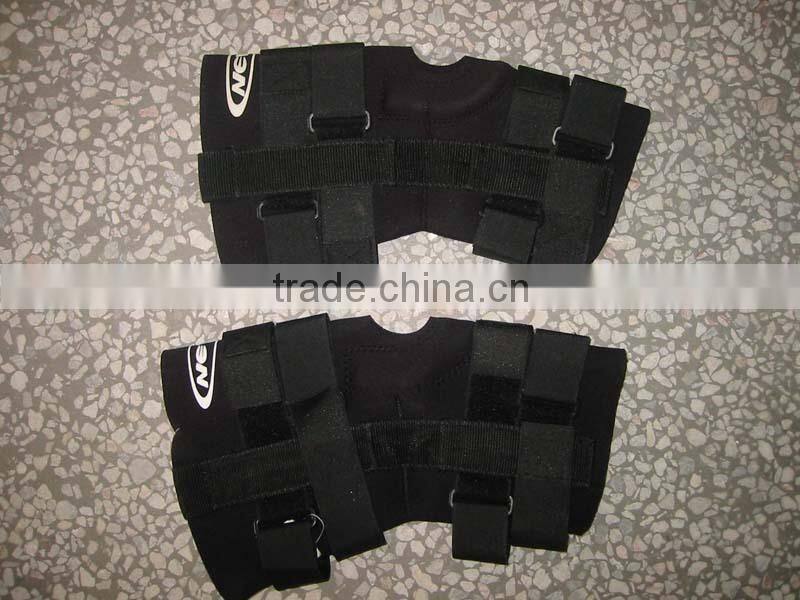 neoprene waterproof promotional logo customized electric heating knee pad