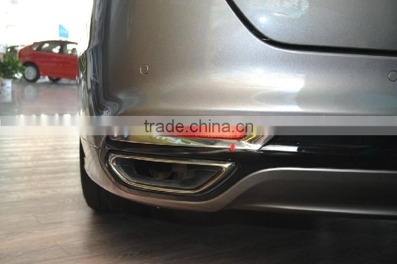 Chrome Rear Tail Fog Light Lamp Cover Trim for MONDEO FUSION 2013 2014 2015