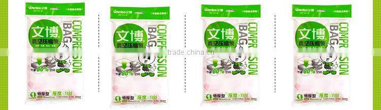 vacuum compress bag space saving for bedding