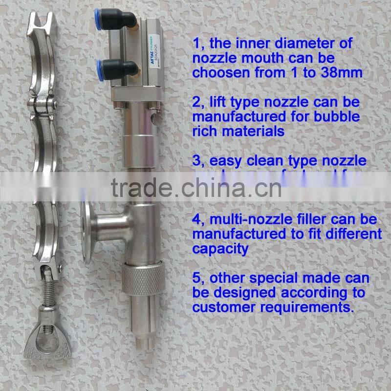 Semi-automatic cream heating and mixing filling machine