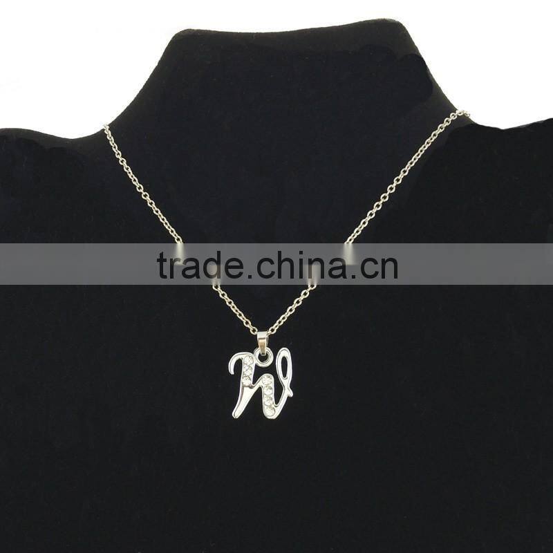 2016 Fashion Alphabet Charms Necklace, A-Z Alphabet charms In fashion Trends