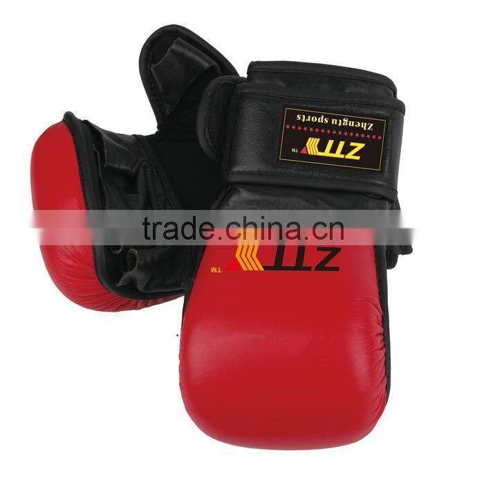 Professional Design Custom Made High Quality Leather MMA Grappling Gloves, new design durable high quality UFC mma fight gloves