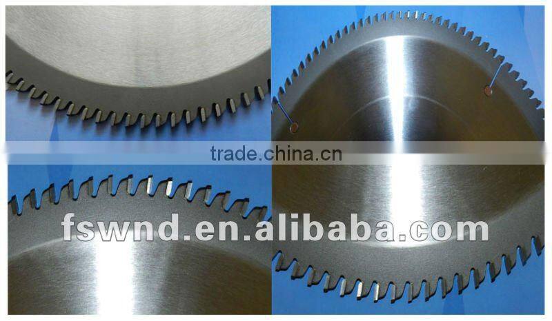 Fswnd aluminum cutting tct circular sawblades/Good body material top quality carbide tip