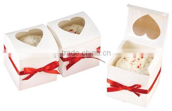 Paperboard Paper Wrapped cake board box for bakery