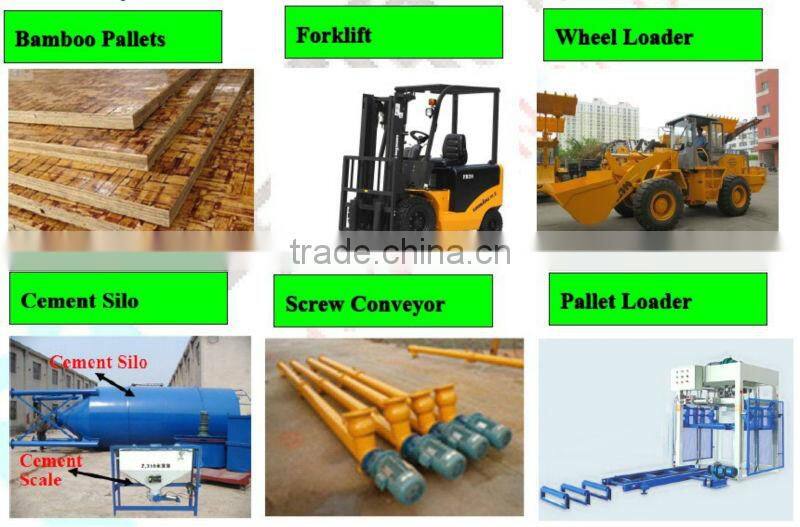 Mozambique QT4-15 cheap concrete block making machine