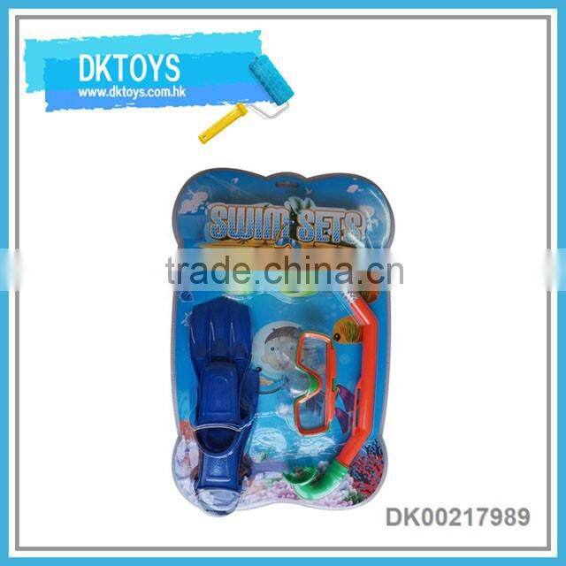 Swimming toys set flippers toy set for kids