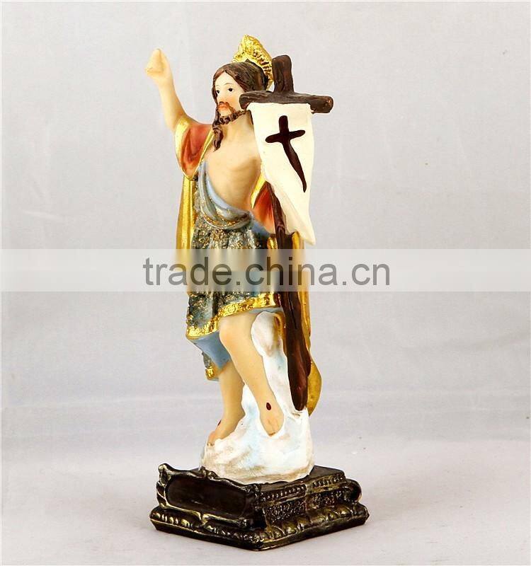The resurrection of Jesus statue religious items