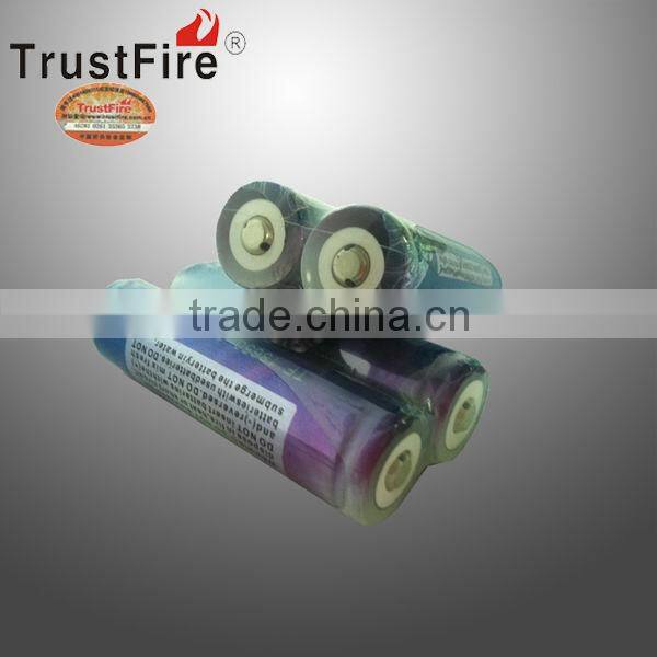 TrustFire Rechargeable Li Ion Battery 18650 3.7v 2000mah with pcb 18650 rechargeable battery from shenzhen original Trustfire