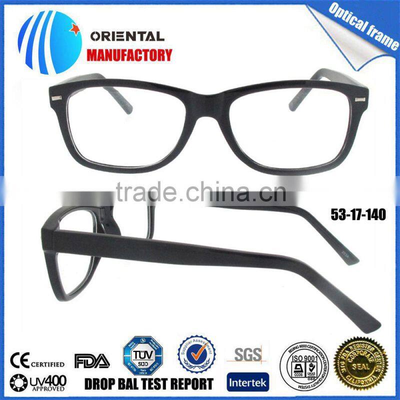 2015 simple type bold black spectacles frame