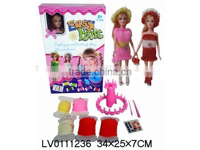 Best Educational toy diy knit scarf