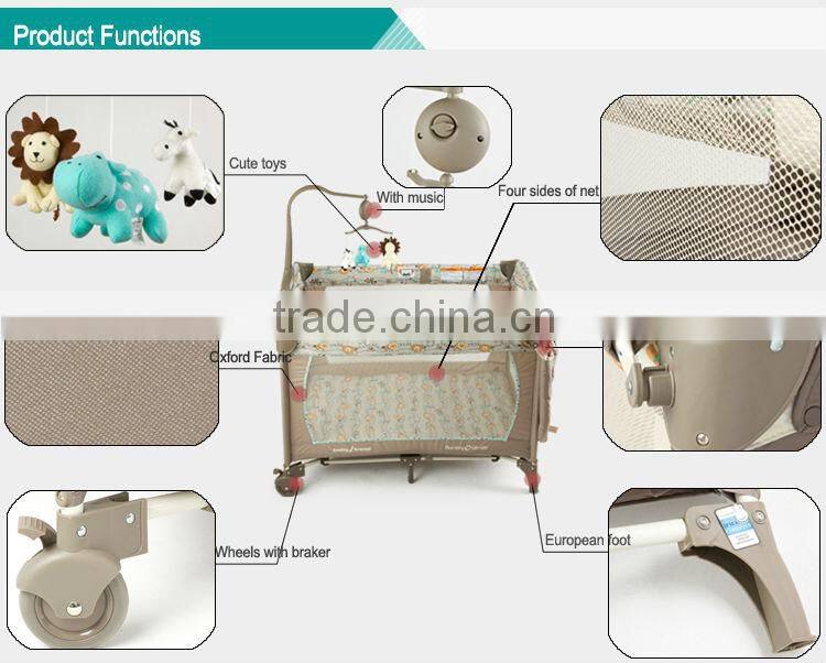 China supplier baby portable playpen with high quality