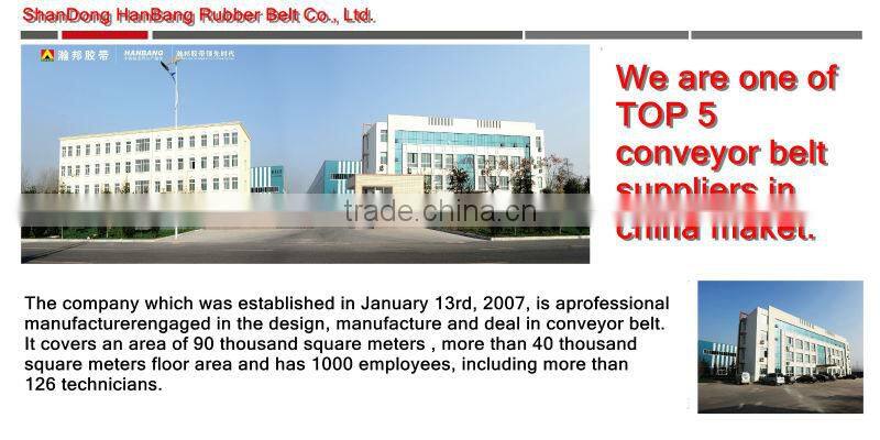 Hot sale Chevron Rubber Conveyor Belt