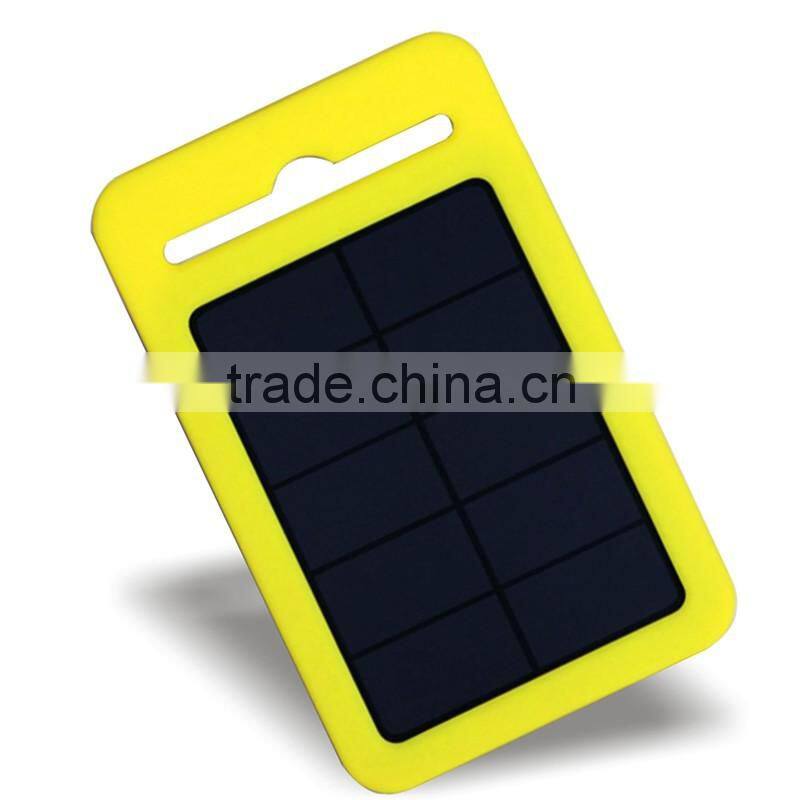 portable mobile solar power bank 3000 for
