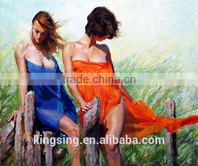 Hot Factory Portrait Oil Painting Home wall decoration Canvas Paintings 55945