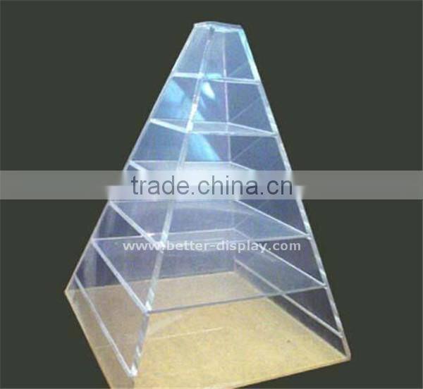 wholesale acrylic organic glass perfume display cabinet
