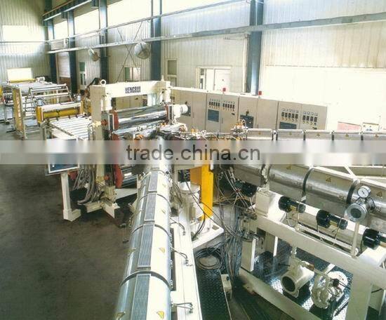 PE,PP&Fiberglass Mesh Five Layers Construction Formwork Line (Plastic Machinery)