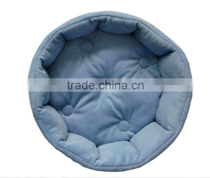 Cute fleece material dog house bed for your lovely dog