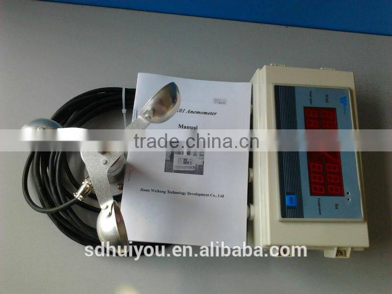 Anemometer for all types of tower crane