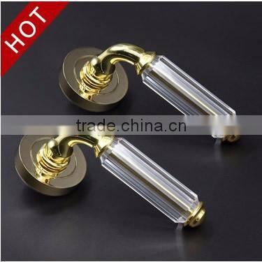 1 1/9 inch zinc base chrome plated amethyst glass knob