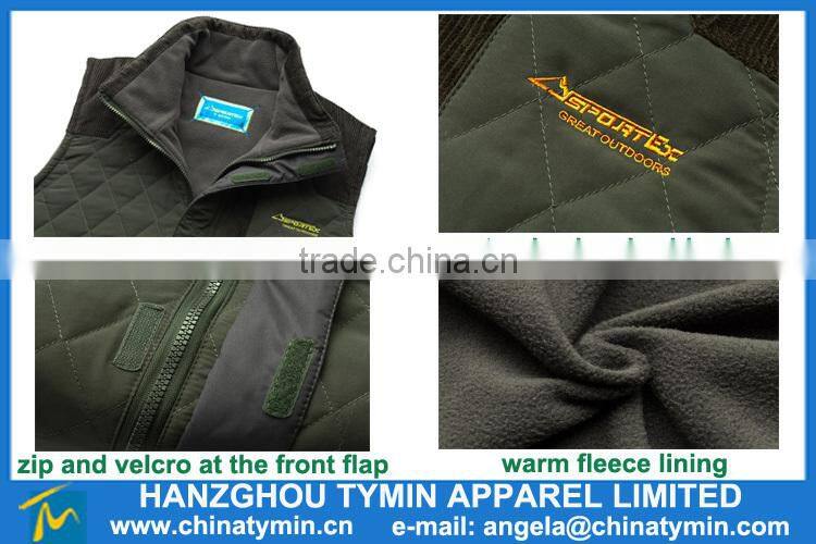 cheap waterproof men vest men quilted vest men vest