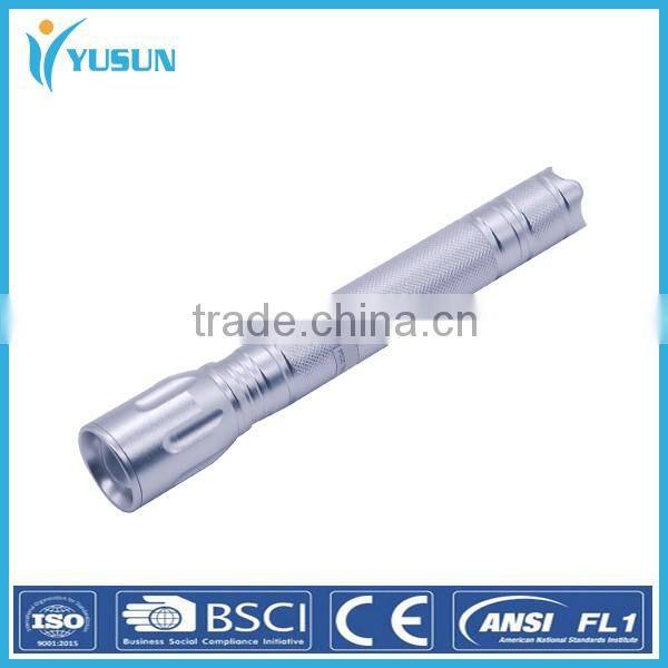 2*AA Focusing aluminum alloy flashlight