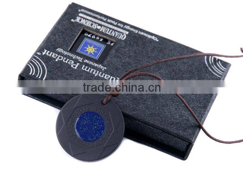 prevent electro-magnetic waves nano ealloy zinc nergy pendant