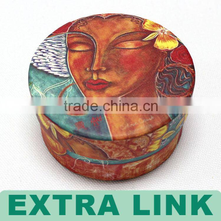 2015 Top Selling Products Flat Round Box