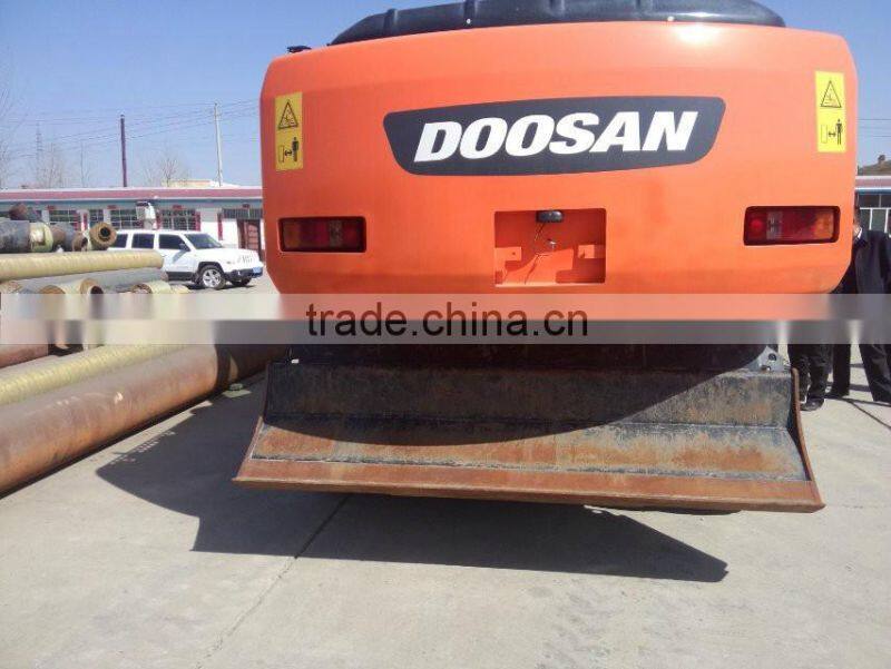 used wheel excavator DOOSAN DH210LC-7/DH220LC-7 sell cheap with good condition