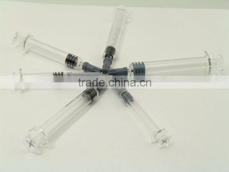 Glass Prefilled syringe--1ml,2.25ml,3ml/5ml
