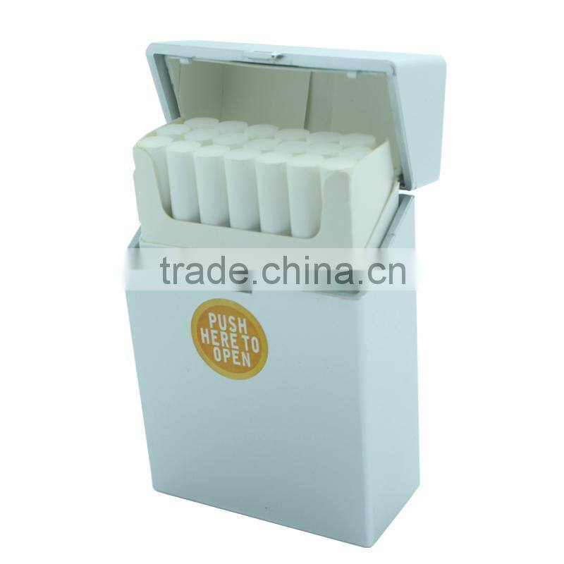 Grey ABS Plastic cigarette box /case / Holder push button for 20s kind size 85mm cigrettes
